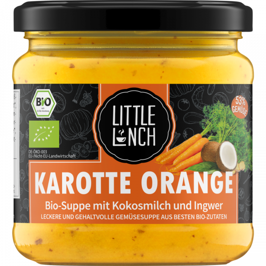 Little Lunch Bio Karotte Orange Suppe 350 ml 