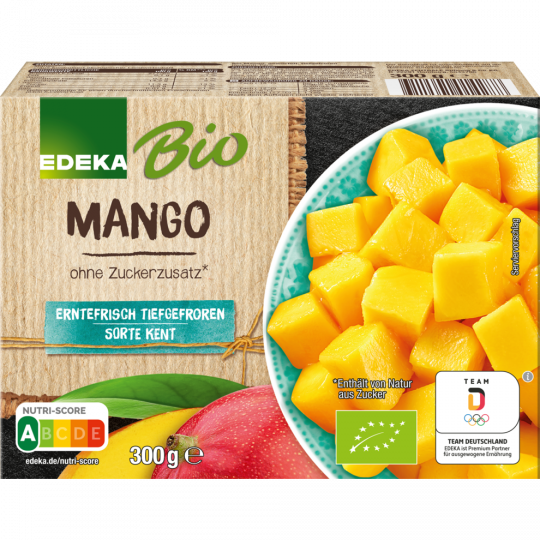 EDEKA Bio Mango, gewürfelt 300 g 