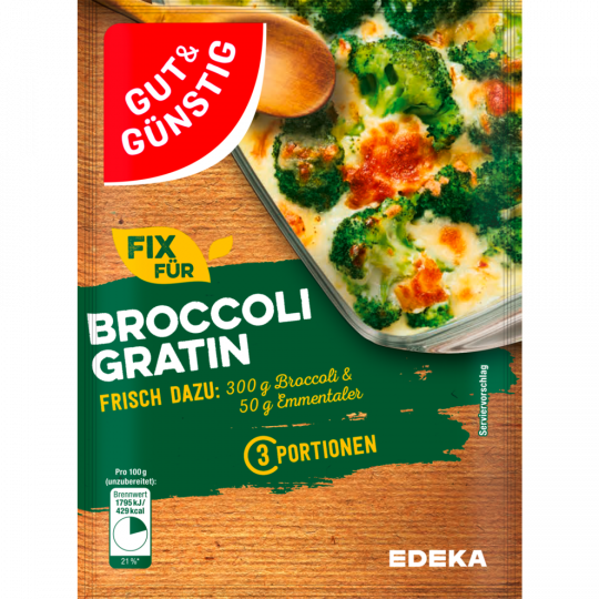 GUT&GÜNSTIG Fix für Broccoligratin 40 g 