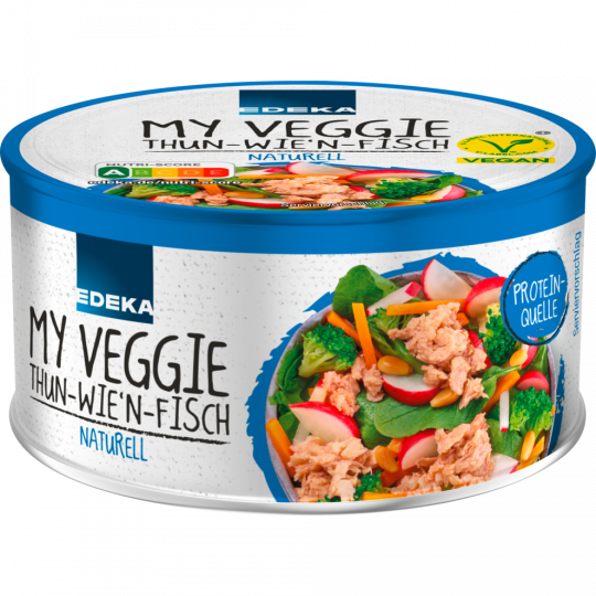 EDEKA My Veggie Thun-Wie´n-Fisch in Salzlake 150 g 