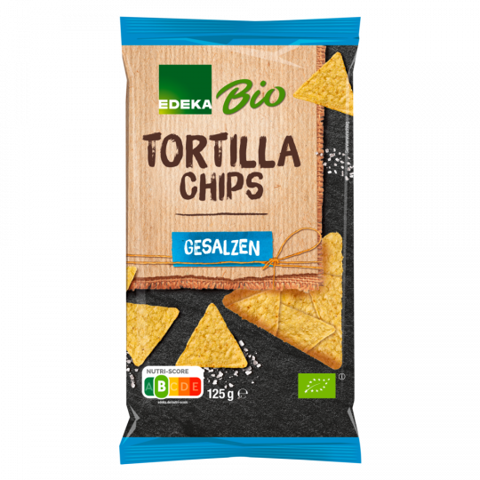 EDEKA Bio Tortillachips gesalzen 125 g 