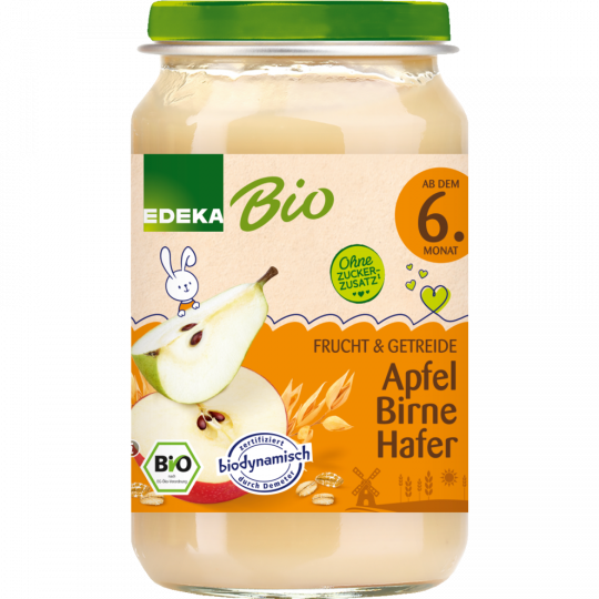 EDEKA Bio Apfel Birne Hafer 190 g 
