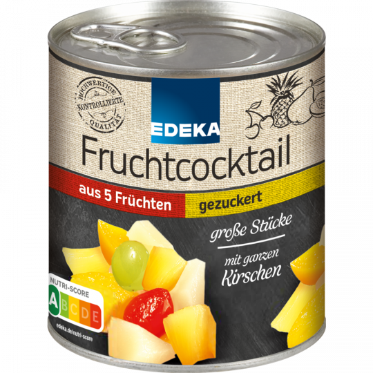 EDEKA 5-Fruchtcocktail 820 g 