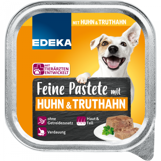 EDEKA Feine Pastete mit Huhn & Truthahn 150 g 