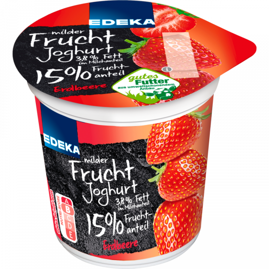 EDEKA Fruchtjoghurt 3,8% Fett Erdbeere 150 g 