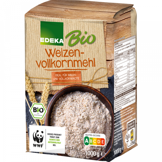EDEKA Bio Weizenvollkornmehl 1000 g 