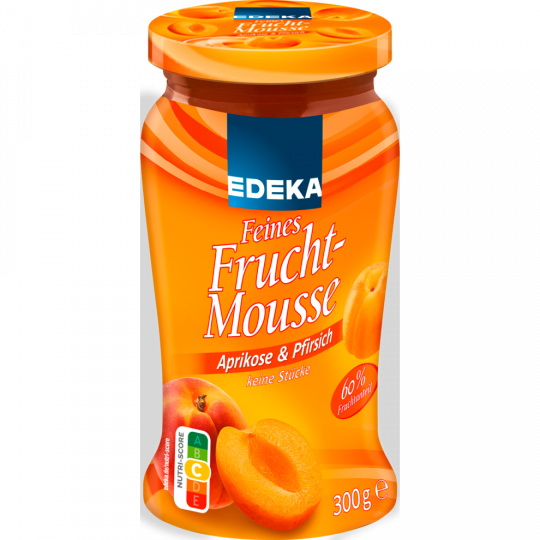 EDEKA Feines Fruchtmousse Aprikose & Pfirsich 300 g 