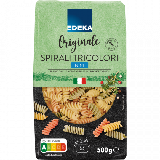 EDEKA Originale Spirali Tricolori 500 g 