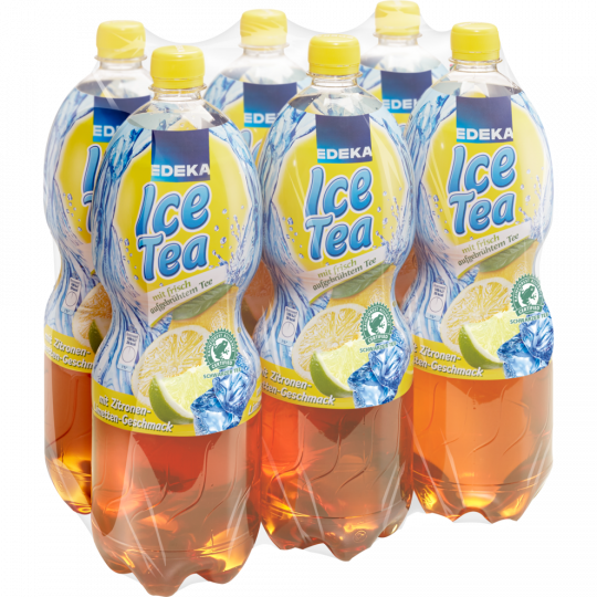 EDEKA Ice Tea Zitrone-Limette 6x1,5 l 
