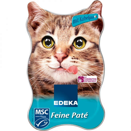 EDEKA Feine Paté mit Kabeljau 85 g 