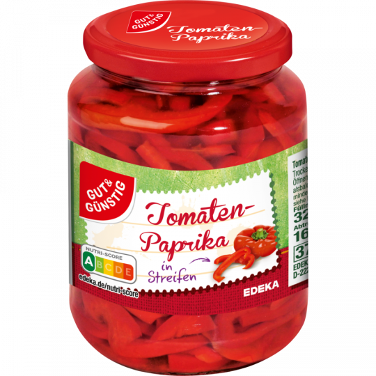 GUT&GÜNSTIG Tomaten-Paprika 320 g 