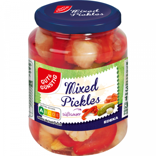 GUT&GÜNSTIG Mixed Pickles 330 g 