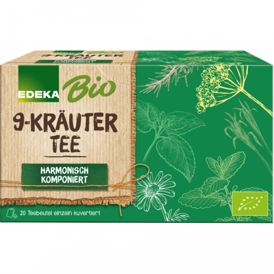 EDEKA Bio 9-Kräuter-Tee 20 Beutel 