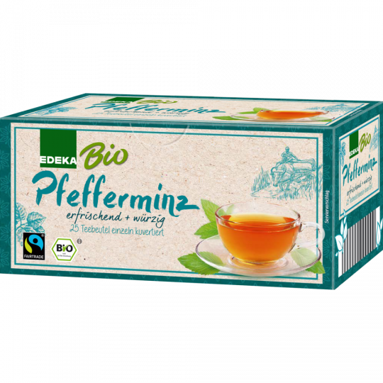 EDEKA Bio Pfefferminz-Tee 25 Beutel 