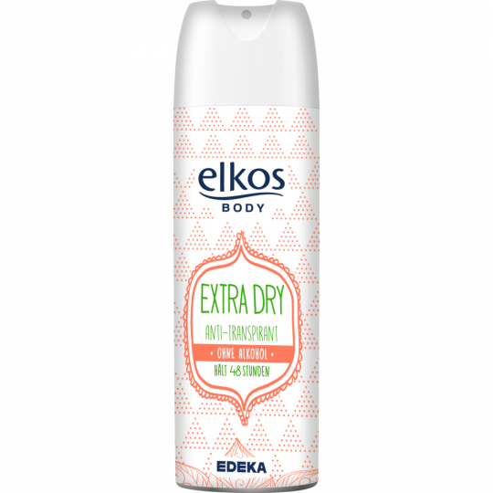 EDEKA elkos Extra Dry - Anti-Transpirant 200 ml 