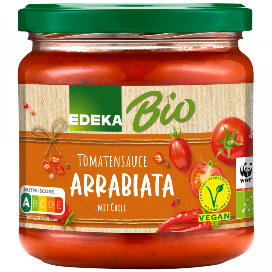 EDEKA Bio Tomatensauce Arrabbiata 350 ml 
