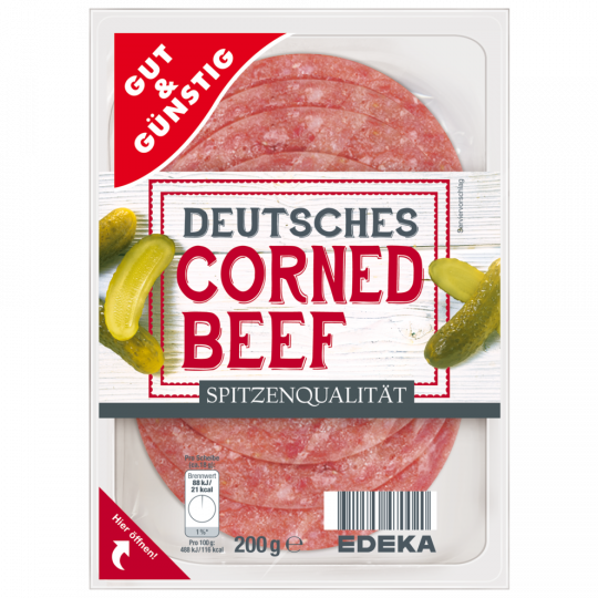 GUT&GÜNSTIG Deutsches Corned Beef 200 g 
