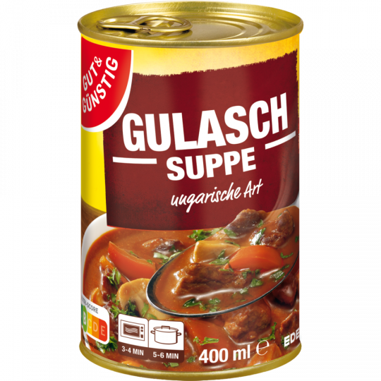 GUT&GÜNSTIG Gulaschsuppe 400 ml 