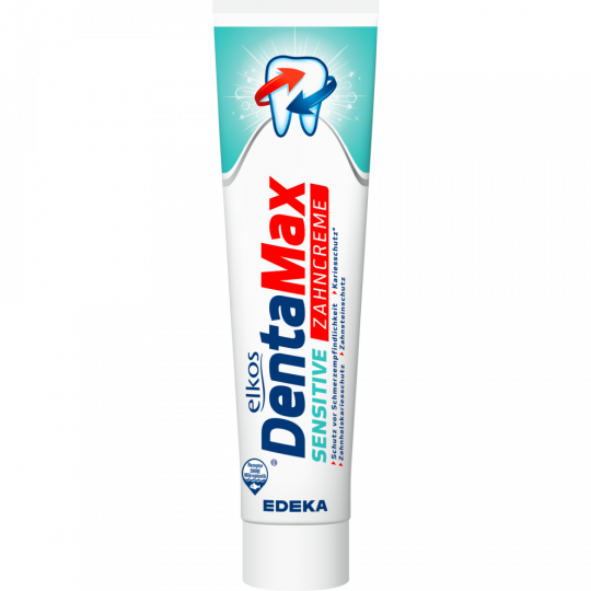 EDEKA elkos DentaMax Sensitive Zahncreme 125 ml 