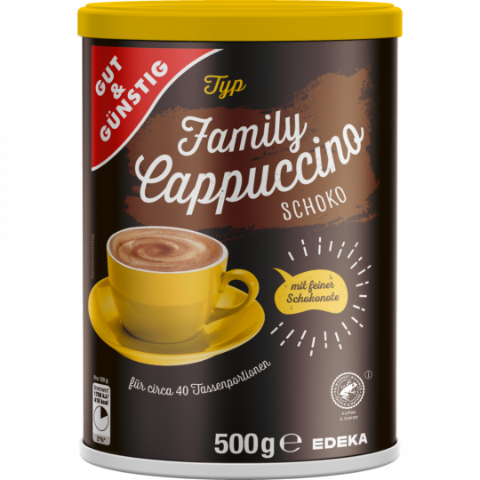 GUT&GÜNSTIG Family Schoko-Cappuccino 500 g 