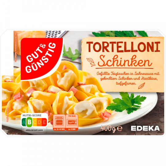 GUT&GÜNSTIG Tortelloni Schinken 400 g 