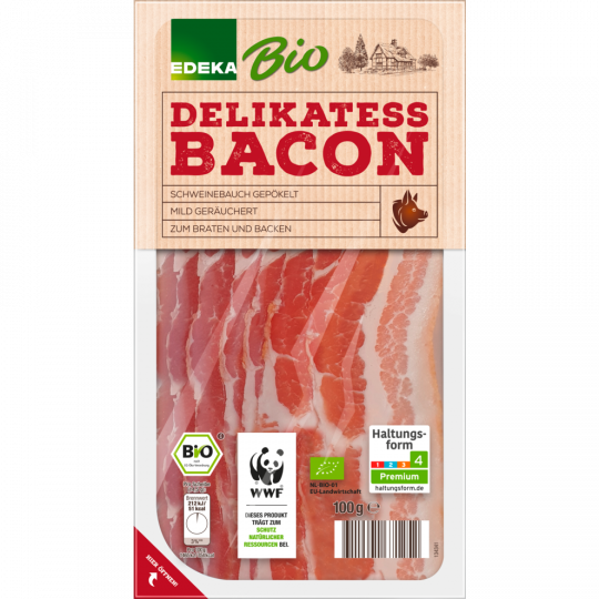 EDEKA Bio Bacon 100 g 