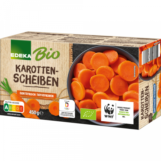 EDEKA Bio Karottenscheiben 450 g 