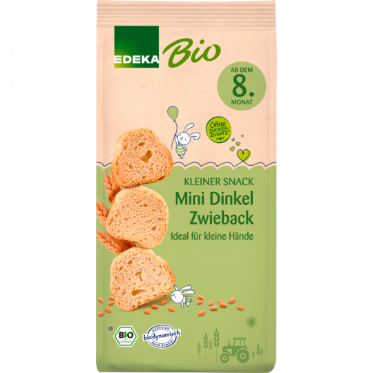 EDEKA Bio Mini Dinkel Zwieback 100 g 
