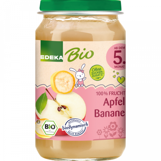 EDEKA Bio Apfel Banane 190 g 