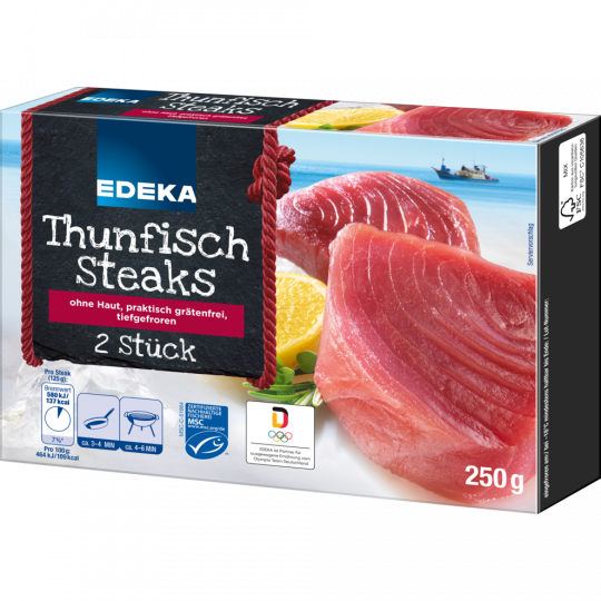 EDEKA Thunfischsteaks 250 g 
