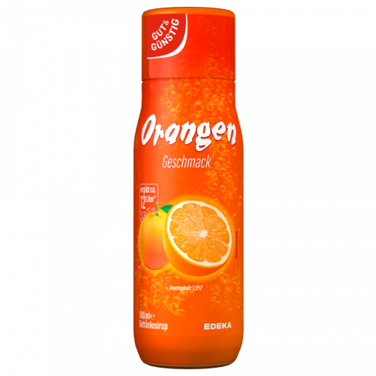 GUT&GÜNSTIG Sirup Orange 500 ml 