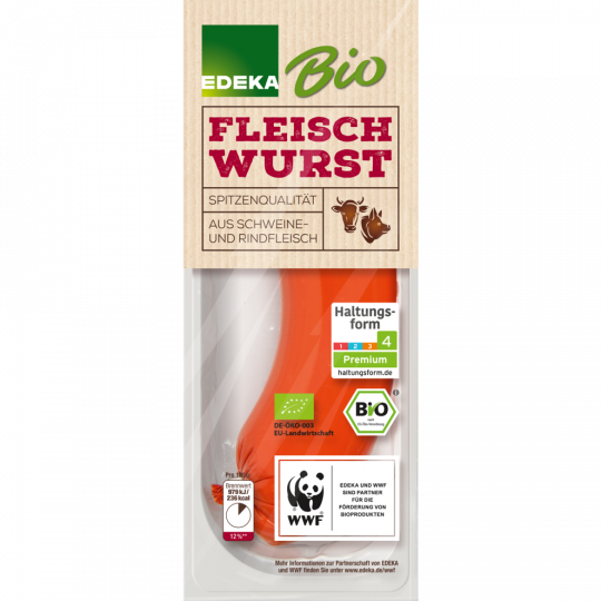 EDEKA Bio Fleischwurst 250 g 