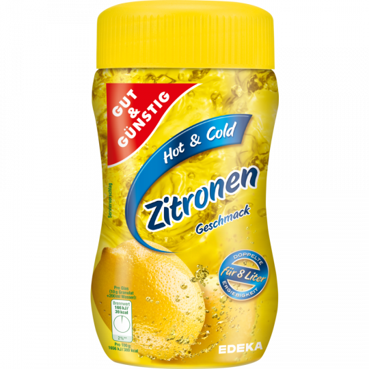 GUT&GÜNSTIG Zitronen-Teegetränk 400 g 
