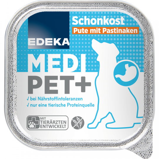 EDEKA MediPet+ Schonkost Pute mit Pastinake 150 g 