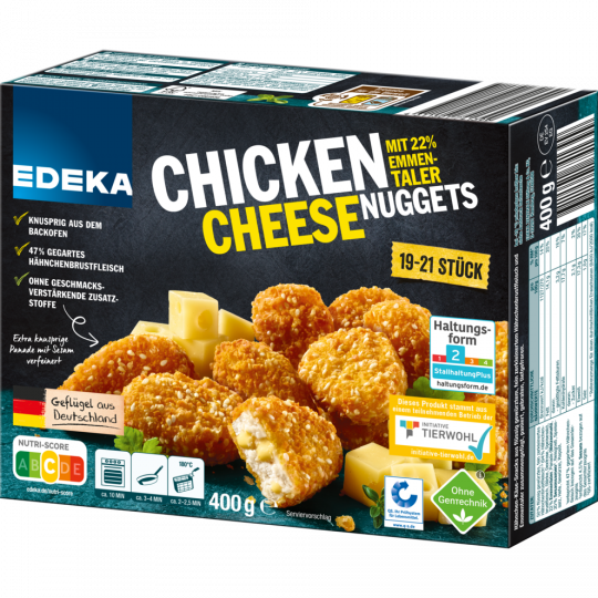 EDEKA Chicken Cheese Nuggets 400 g 