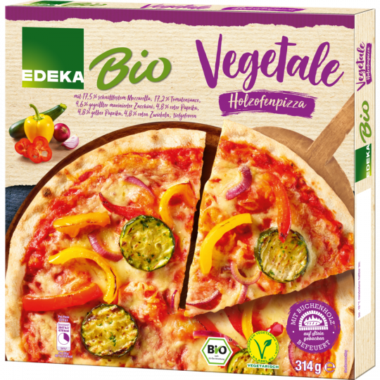 EDEKA Bio Vegetale Pizza 314 g 