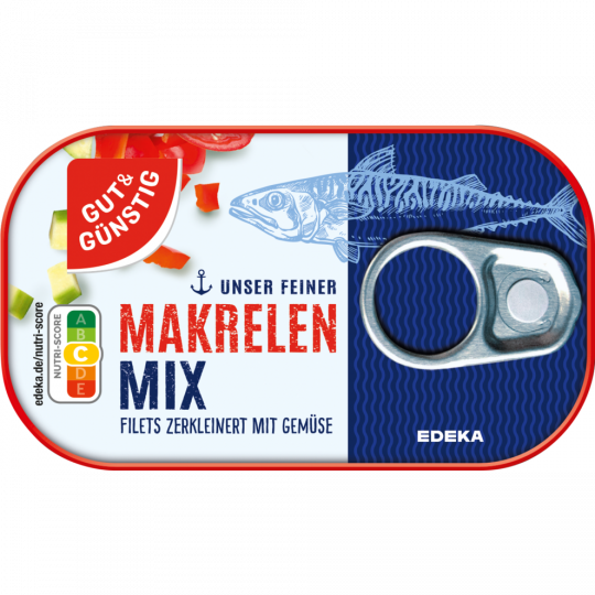 GUT&GÜNSTIG Makrelen-Mix 120 g 