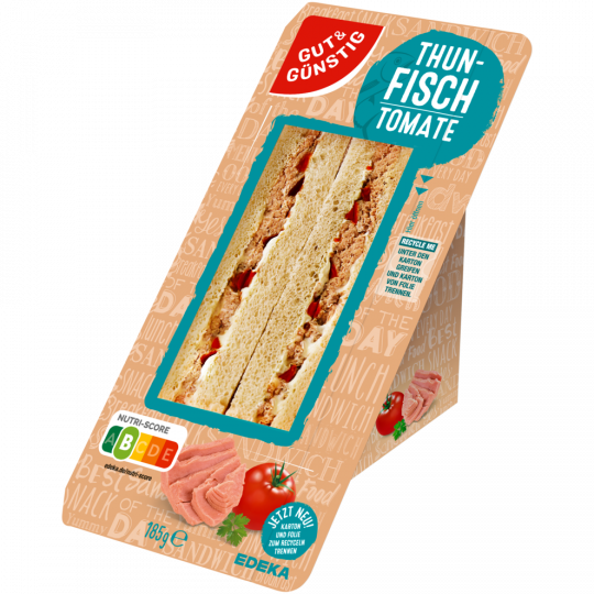 GUT&GÜNSTIG Sandwich MSC Thunfisch 185 g 