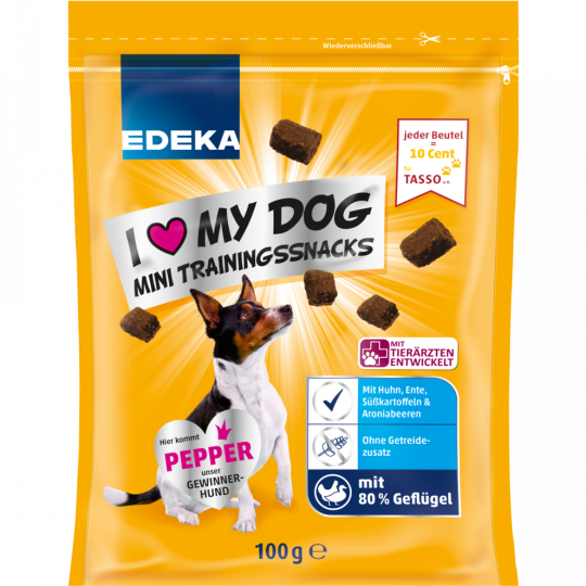 EDEKA I love Mini Trainingssnacks 100 g 