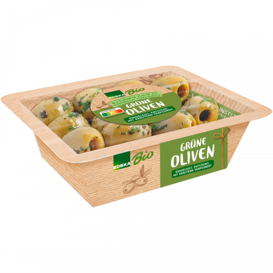 EDEKA Bio Grüne Oliven 150 g 