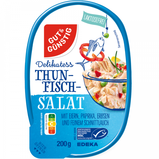 GUT&GÜNSTIG Delikatess-Thunfischsalat 200 g 