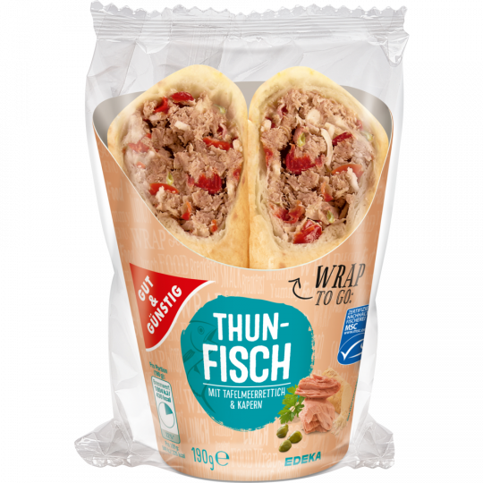 EDEKA GUT&GÜNSTIG Wrap Thunfisch MSC 190 g online kaufen
