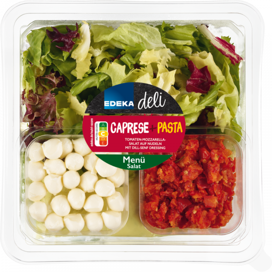 EDEKA deli Menü Salat Caprese und Pasta 350 g 