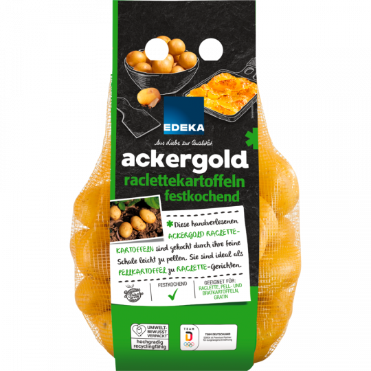 EDEKA Kartoffeln festkochend, Ackergold für Raclette 2kg 