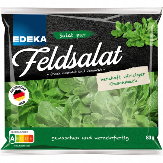 EDEKA Salat Pur Feldsalat 80 g 