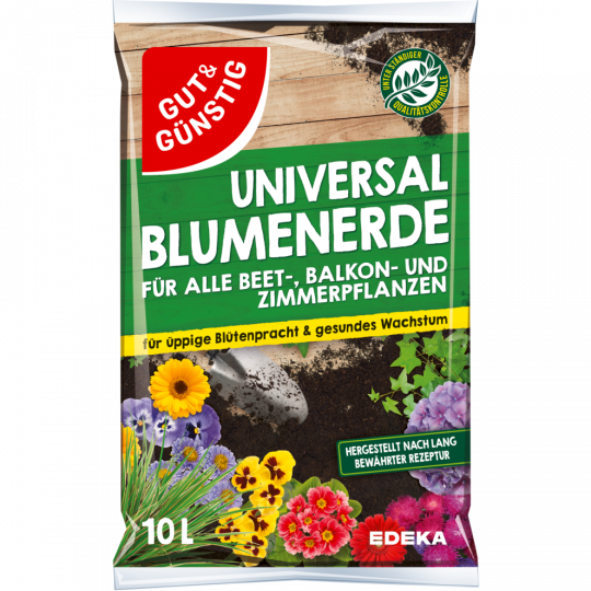 GUT&GÜNSTIG Universal Blumenerde 10 l 