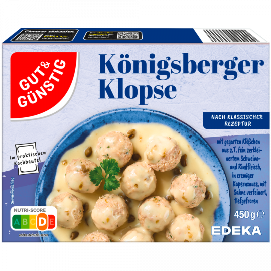 GUT&GÜNSTIG Königsberger Klopse 450 g 