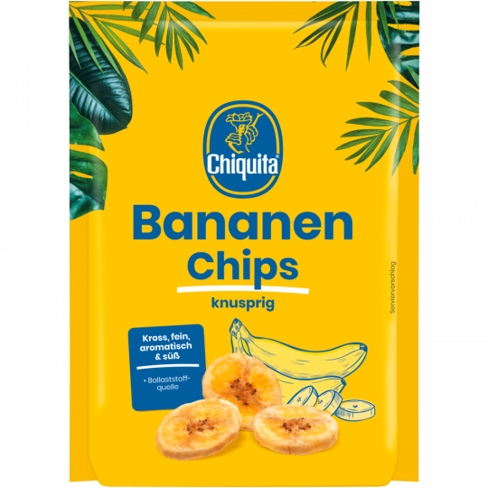 Chiquita Bananenchips, getrocknet 