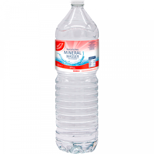 GUT&GÜNSTIG Mineralwasser still 1,5 l 