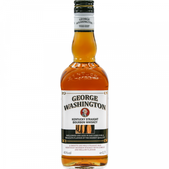 George Washington Kentucky Straight Bourbon Whiskey 40% vol. 0,7 l 
